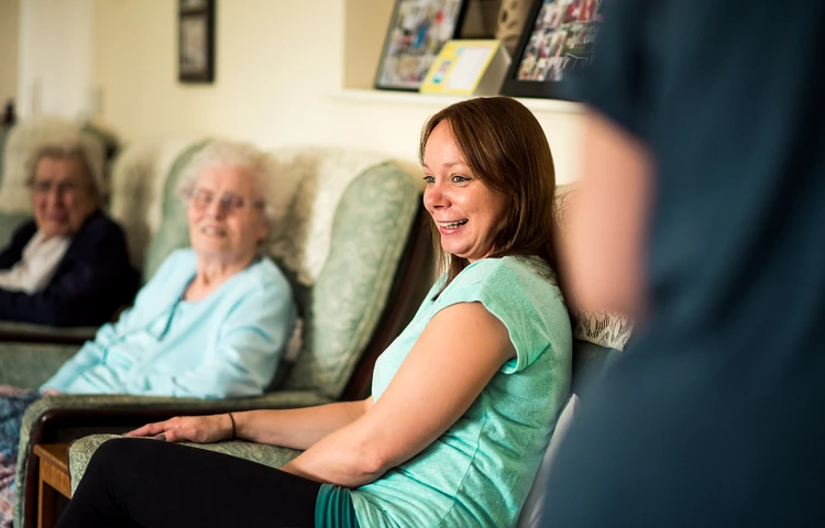Our staff and residents enjoy a wonderful connection at Sarnia House