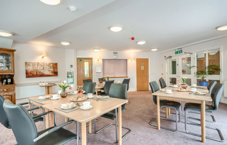Communal Dining Room At Holloway House