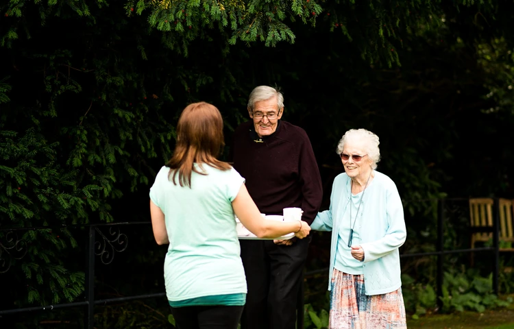 Staff at Sarnia House love putting a smile on the residents faces