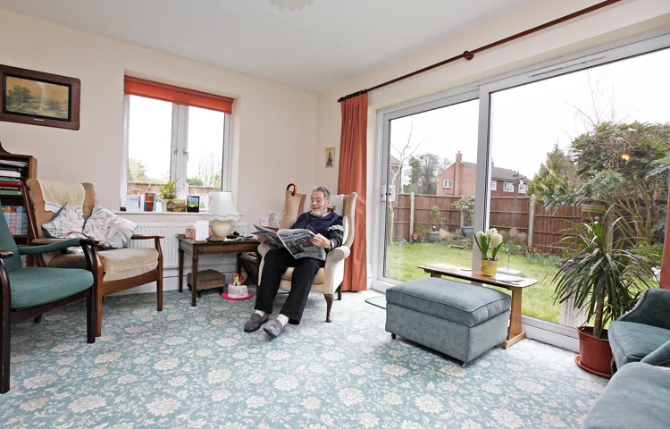 Lounge of Abbeyfield House, Havant PO9 2SS